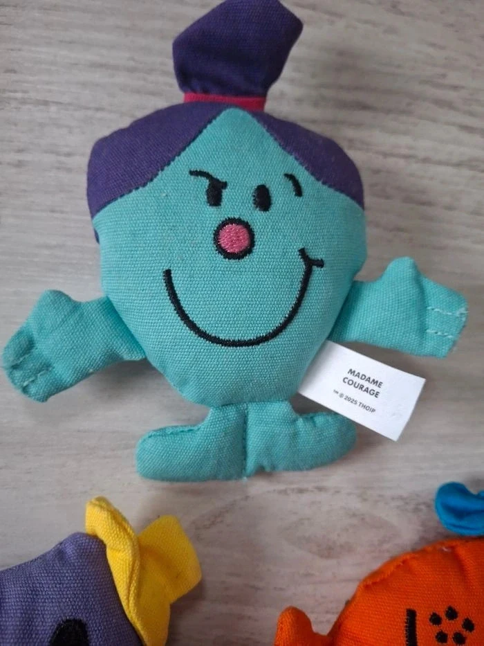 Lote de 5 peluches Monsieur Madame – photo 2